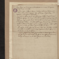 Renseignements sur mon origine, folio 5_gauche