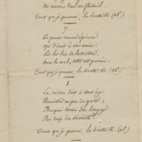 Ronde. [J'ai chanté dans mon délire...], folio 75_droite
