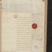 Lettre de Joseph Sacco ministre de Parme à Robert-Martin Le Suire secrétaire de Son Altesse Royale, folio 6_droite