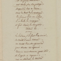 Le dîner de Jupiter. Divertissement musical, folio 43_gauche