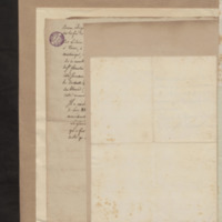 Lettre de Joseph Sacco ministre de Parme à Robert-Martin Le Suire secrétaire de Son Altesse Royale, folio 8_gauche