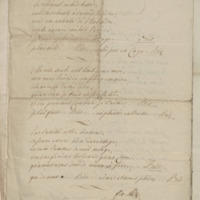 Chanson sur l'air de Je le compare avec Louis, folio 11_gauche