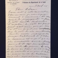 p. 1/4 - Lettre du 15 avril 1906 de Madeleine Pelletier à Caroline Kauffmann