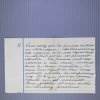 p. 3/3 - Lettre du 1er août 19xx (?) de Madeleine Pelletier à Caroline Kauffmann