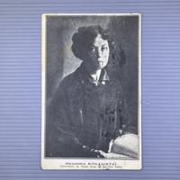 recto - Carte postale du 24 novembre 1922 (Alexandra Kollontai) de Madeleine Pelletier à Caroline Kauffmann