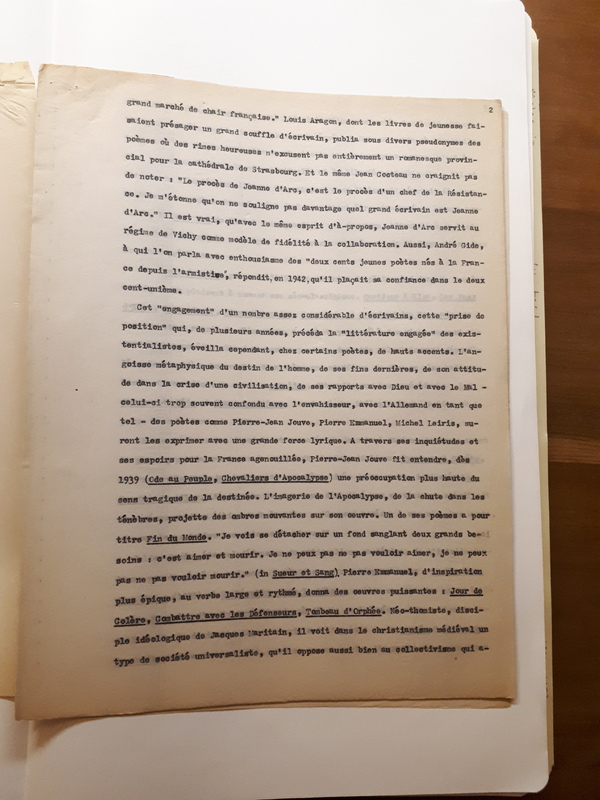La Littérature française de 1937 à 1946 (1947) La Littérature française de 1937 à 1946 (1947)