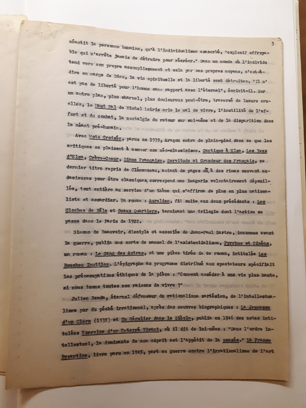 La Littérature française de 1937 à 1946 (1947) La Littérature française de 1937 à 1946 (1947)