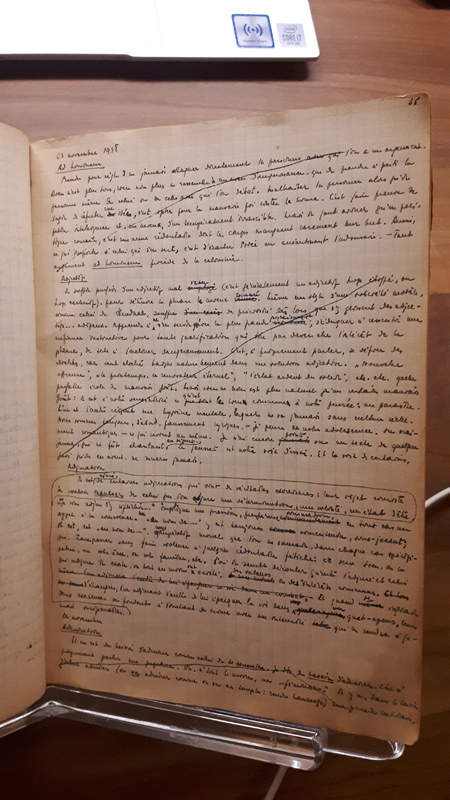 Brouillon - <em>Journal du métèque</em> Brouillon - <em>Journal du métèque</em>