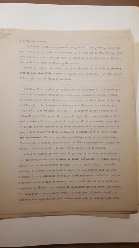 Dictionnaire intime. Fragments (1943) Dictionnaire intime. Fragments (1943)