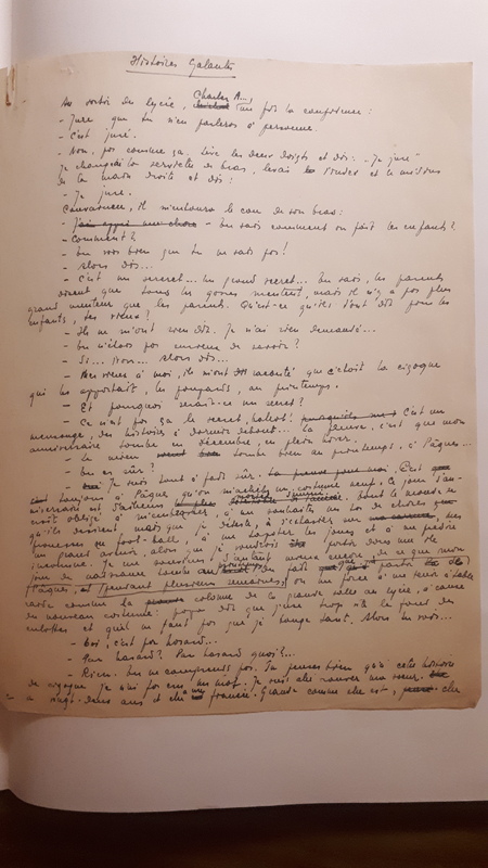 Histoires galantes, sans date Histoires galantes, sans date