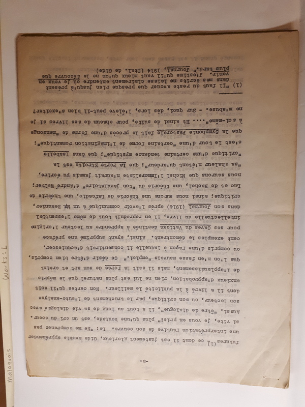 Le Sens de la rébellion dans l'œuvre de Gide , 1945 Le Sens de la rébellion dans l'œuvre de Gide , 1945