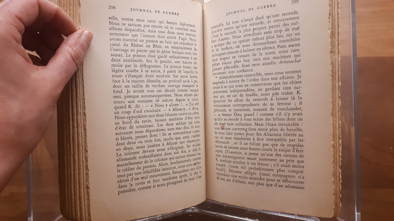 <em>Journal de guerre</em> (version 1944) <em>Journal de guerre</em> (version 1944)