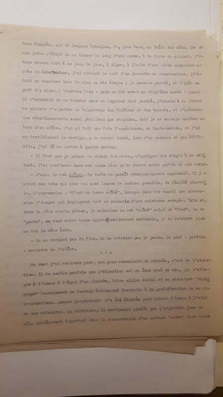 Dictionnaire intime. Fragments (1943) Dictionnaire intime. Fragments (1943)