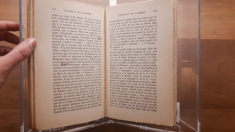 <em>Journal de guerre</em> (version 1944) <em>Journal de guerre</em> (version 1944)