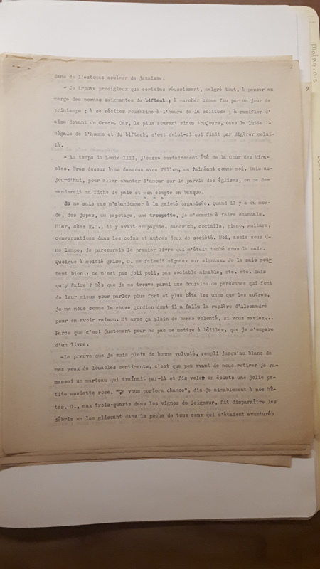 Dictionnaire intime. Fragments (1943) Dictionnaire intime. Fragments (1943)