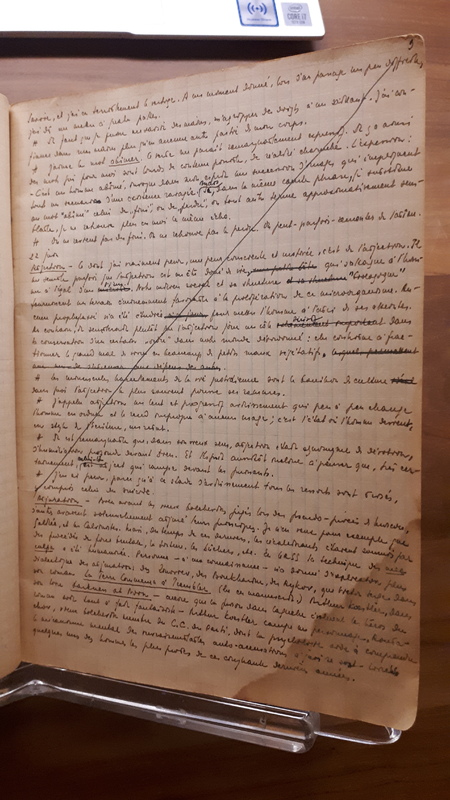 Brouillon - <em>Journal du métèque</em> Brouillon - <em>Journal du métèque</em>