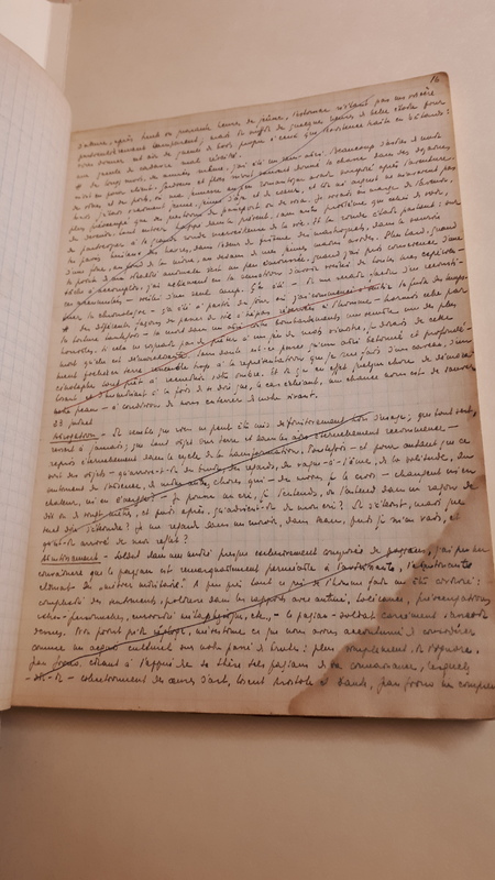 Brouillon - <em>Journal du métèque</em> Brouillon - <em>Journal du métèque</em>