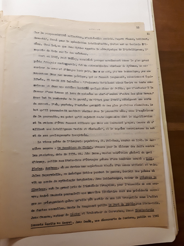 La Littérature française de 1937 à 1946 (1947) La Littérature française de 1937 à 1946 (1947)