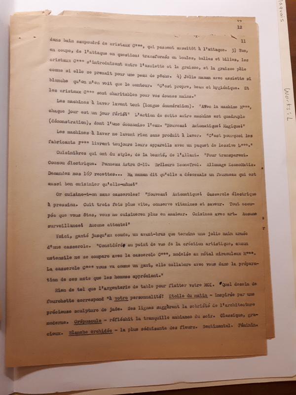 Lyrisme, existence et publicité (1956) Lyrisme, existence et publicité (1956)