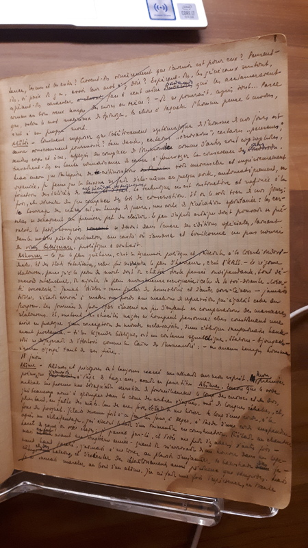 Brouillon - <em>Journal du métèque</em> Brouillon - <em>Journal du métèque</em>