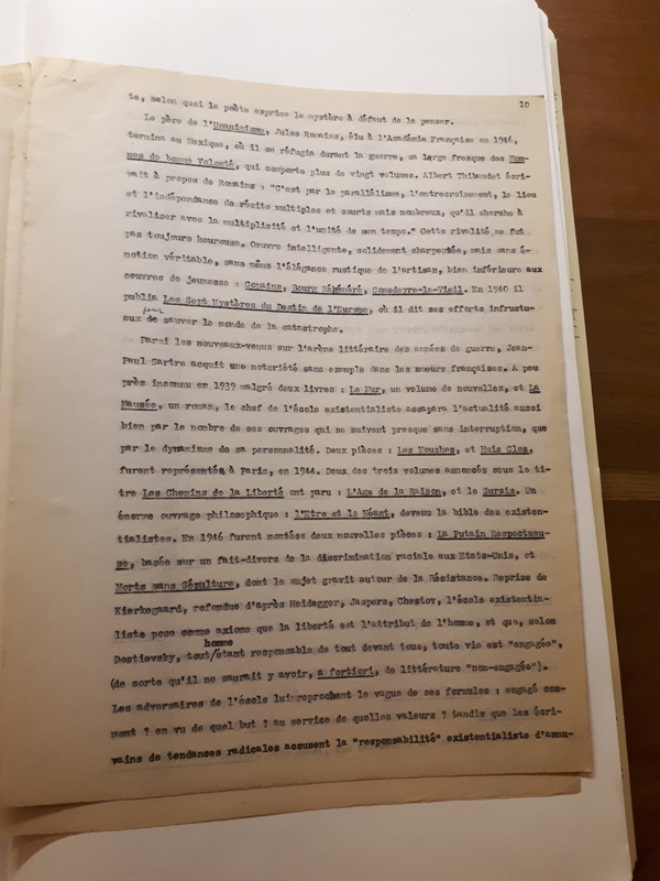 La Littérature française de 1937 à 1946 (1947) La Littérature française de 1937 à 1946 (1947)