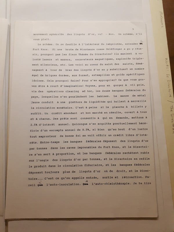 Le Directoire (Sans date) Le Directoire (Sans date)