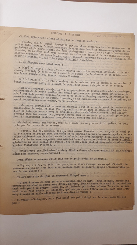 Dialogue à l'envers (1944) Dialogue à l'envers (1944)