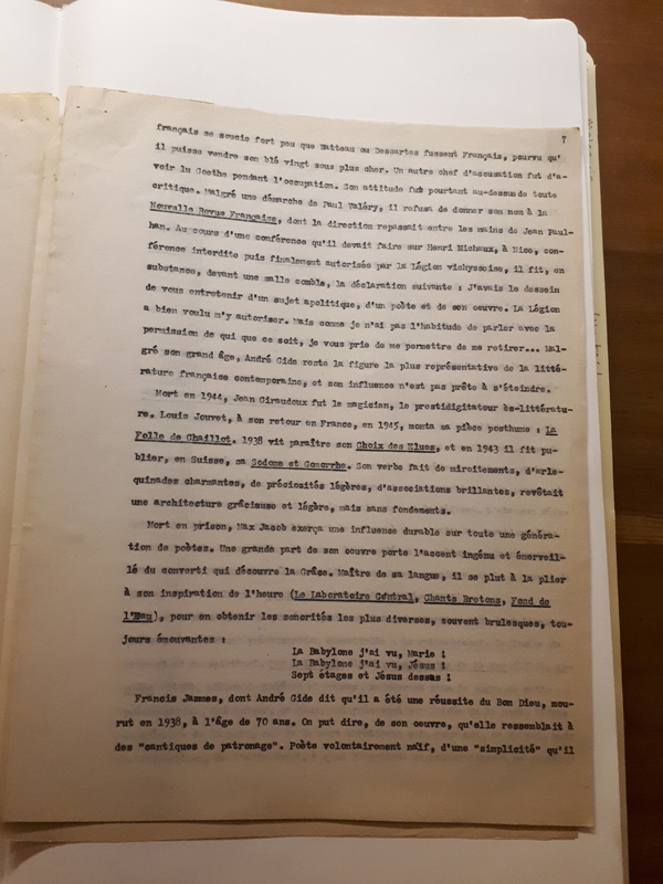 La Littérature française de 1937 à 1946 (1947) La Littérature française de 1937 à 1946 (1947)