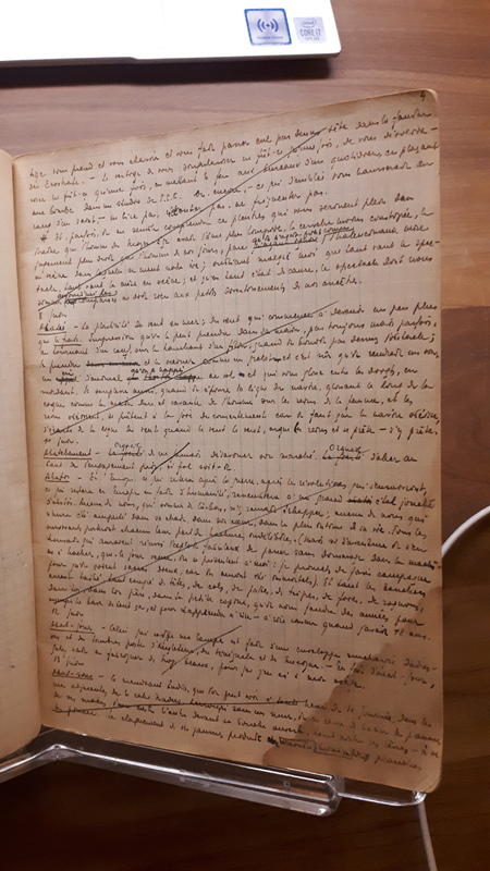 Brouillon - <em>Journal du métèque</em> Brouillon - <em>Journal du métèque</em>
