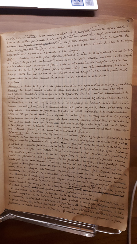 Brouillon - <em>Journal du métèque</em> Brouillon - <em>Journal du métèque</em>