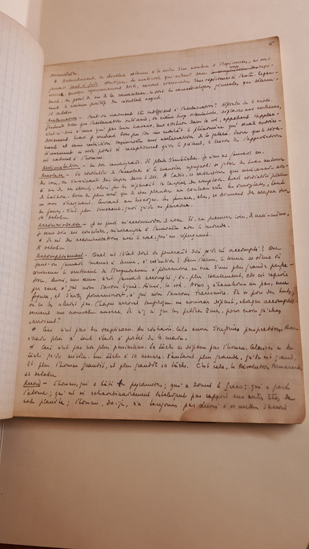 Brouillon - <em>Journal du métèque</em> Brouillon - <em>Journal du métèque</em>