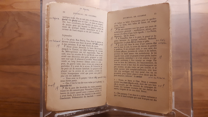 <em>Journal de guerre</em> (version 1944) <em>Journal de guerre</em> (version 1944)