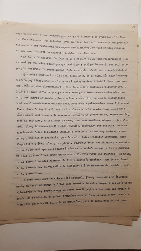 Dictionnaire intime. Fragments (1943) Dictionnaire intime. Fragments (1943)