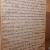 Brouillon - <em>Journal du métèque</em>