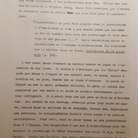 Tapuscrit de la présentation de <em>Joseph Frank, Dostoïevski, les germes de la révolte, 1821-1849&nbsp;</em>(1981)