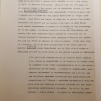 Tapuscrit de la présentation de <em>Joseph Frank, Dostoïevski, les germes de la révolte, 1821-1849&nbsp;</em>(1981)