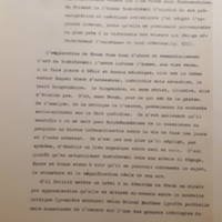 Tapuscrit de la présentation de <em>Joseph Frank, Dostoïevski, les germes de la révolte, 1821-1849&nbsp;</em>(1981)