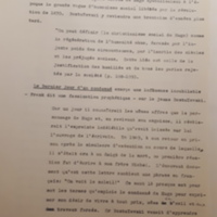 Tapuscrit de la présentation de <em>Joseph Frank, Dostoïevski, les germes de la révolte, 1821-1849&nbsp;</em>(1981)