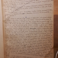 Brouillon - <em>Journal du métèque</em>