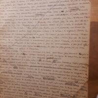 Brouillon - <em>Journal du métèque</em>
