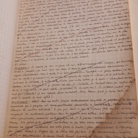 Brouillon - <em>Journal du métèque</em>