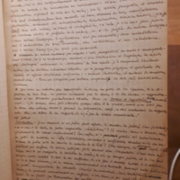 Brouillon - <em>Journal du métèque</em>