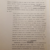 Tapuscrit de la présentation de <em>Joseph Frank, Dostoïevski, les germes de la révolte, 1821-1849&nbsp;</em>(1981)