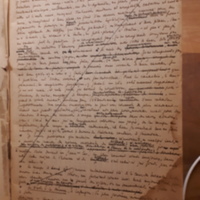 Brouillon - <em>Journal du métèque</em>