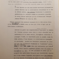 Tapuscrit de la présentation de <em>Joseph Frank, Dostoïevski, les germes de la révolte, 1821-1849&nbsp;</em>(1981)