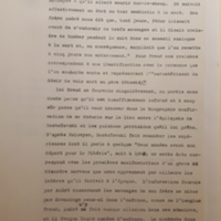 Tapuscrit de la présentation de <em>Joseph Frank, Dostoïevski, les germes de la révolte, 1821-1849&nbsp;</em>(1981)