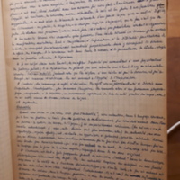 Brouillon - <em>Journal du métèque</em>
