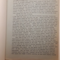 Lettre ouverte à Miss Patricia Elizabeth Smith