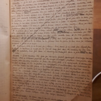 Brouillon - <em>Journal du métèque</em>