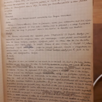 Brouillon - <em>Journal du métèque</em>